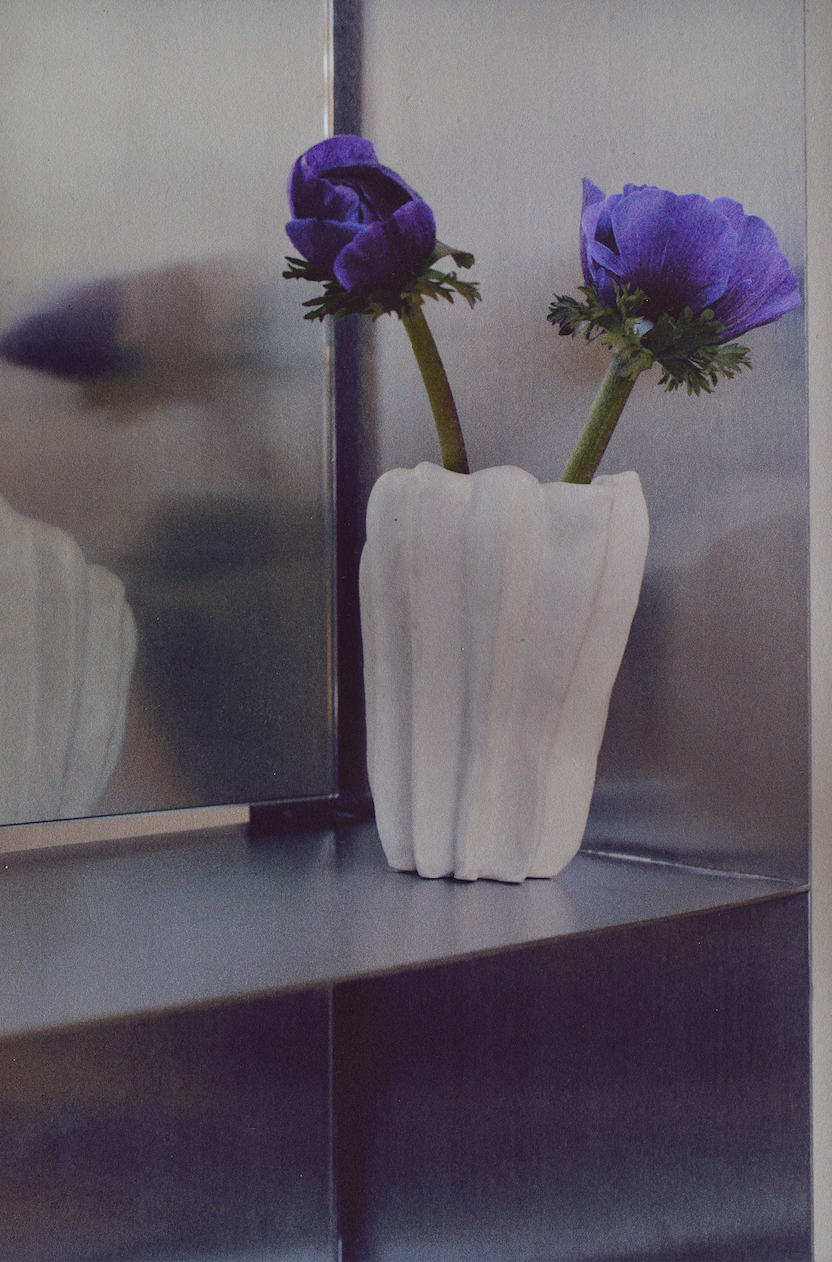 Stainless Steel Floor Mirror